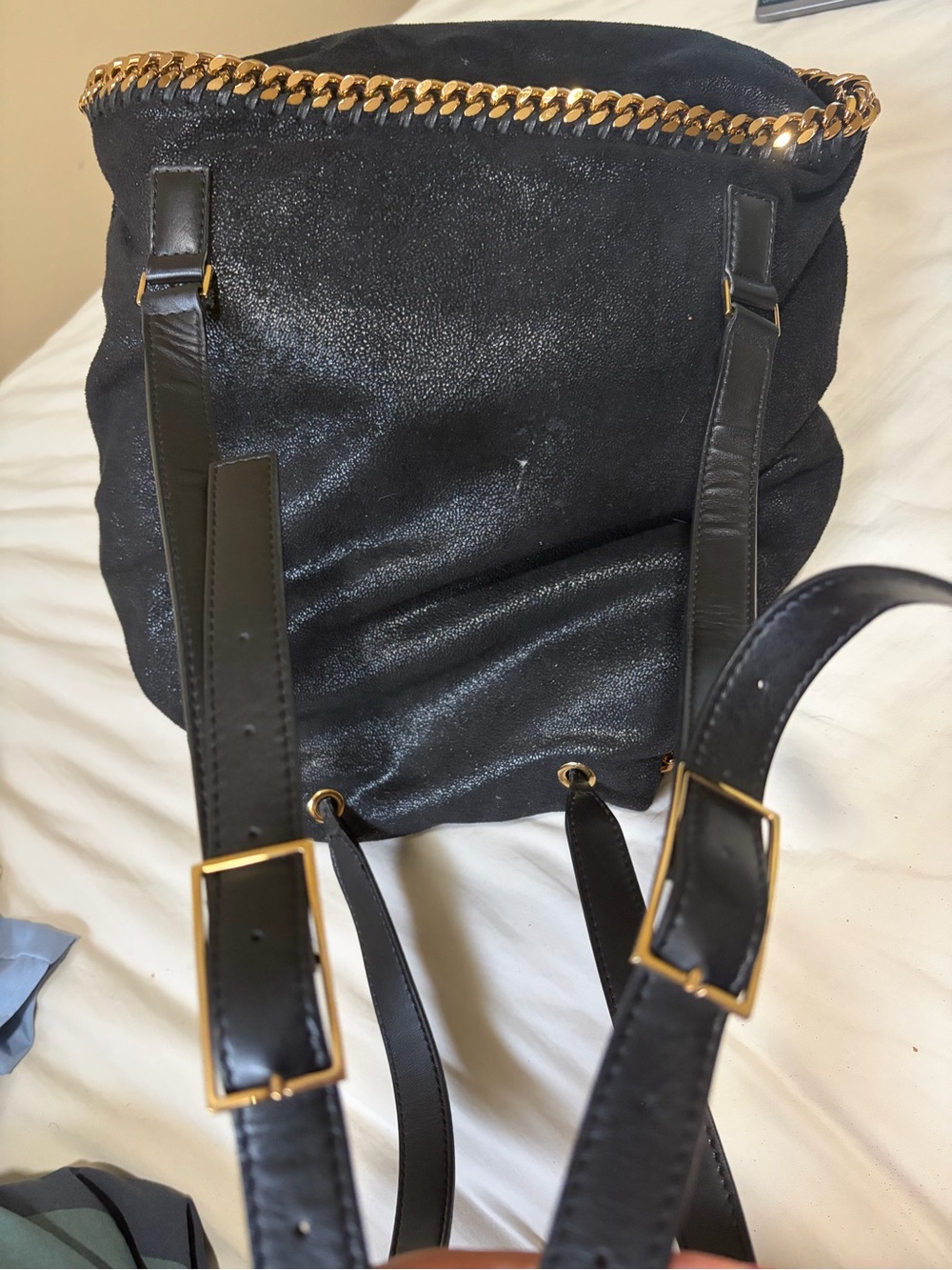 Stella McCartney Falabella Backpack in Gold Hardware - Like New - Picture 8 of 15